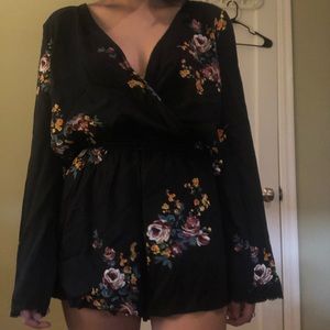 Super cute floral romper